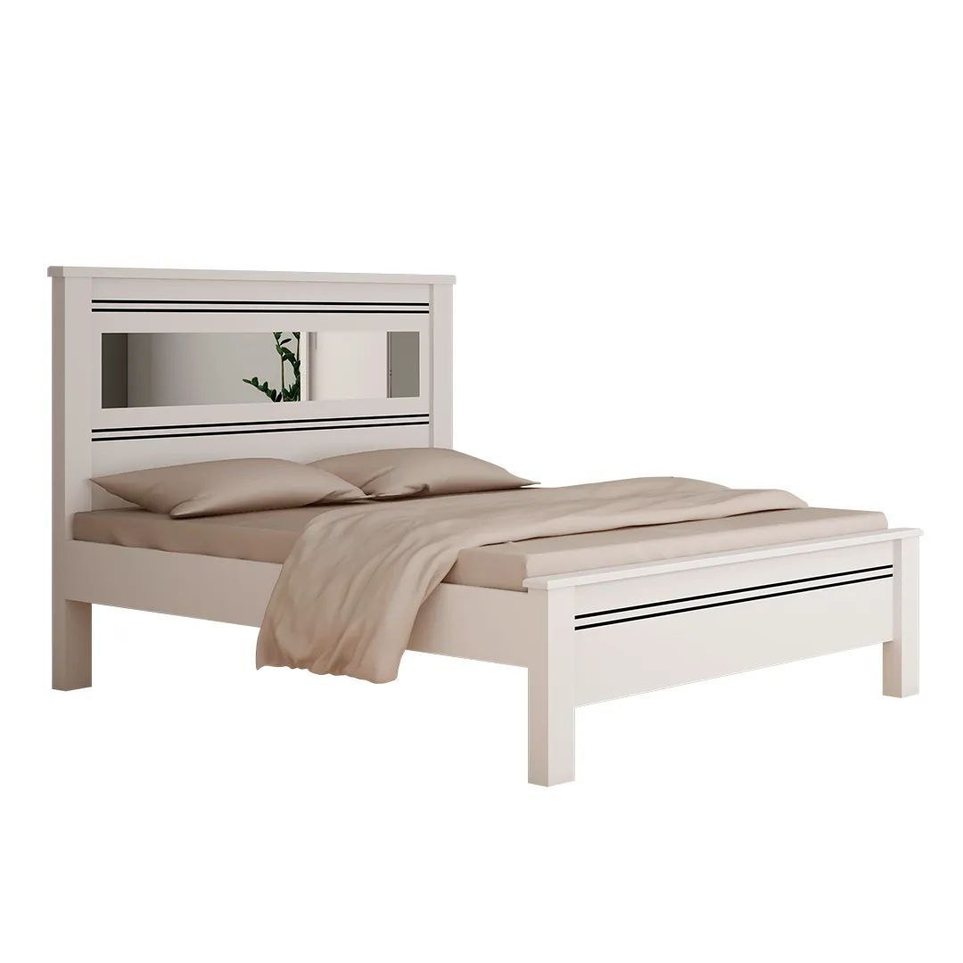 Cama Casal Turim Branco
