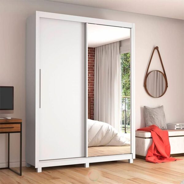 Guarda-Fato Royale com 02 Portas de Correr e 03 Gavetas - Image 3