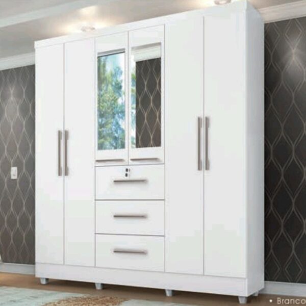 Guarda-Fato Joara com 06 Portas e 03 Gavetas - Image 2