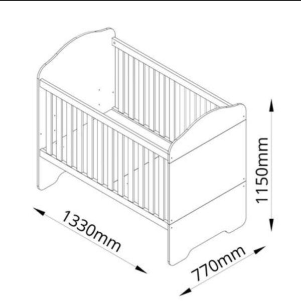 Berço Lua – (Sem Gavetas) - Image 4