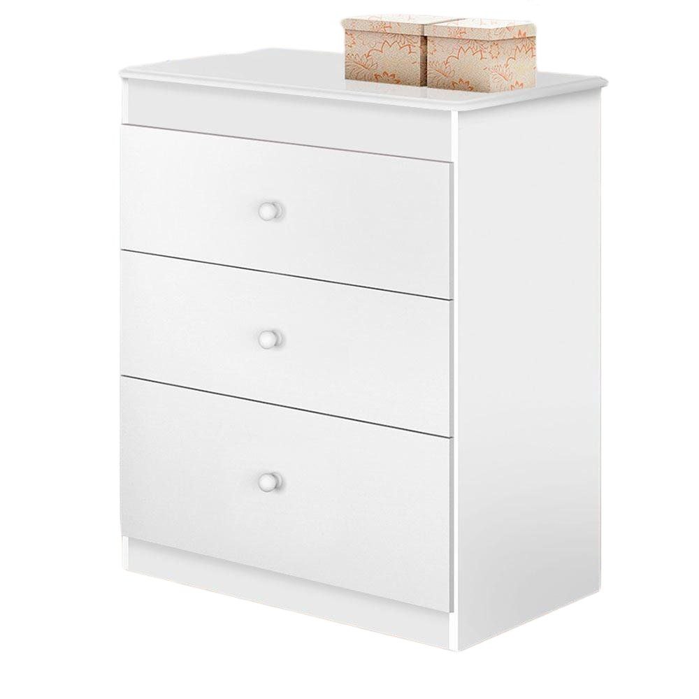 Cômoda de Bebê Catatau com 03 Gavetas