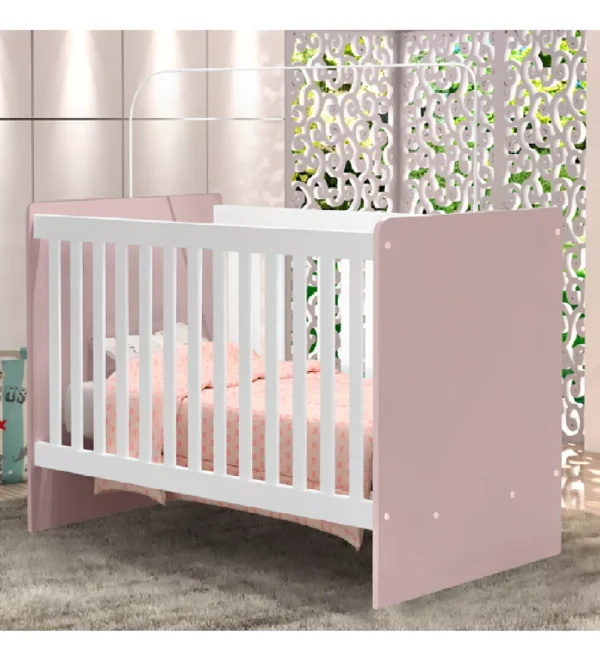 Berço Simples Catatau Rosa