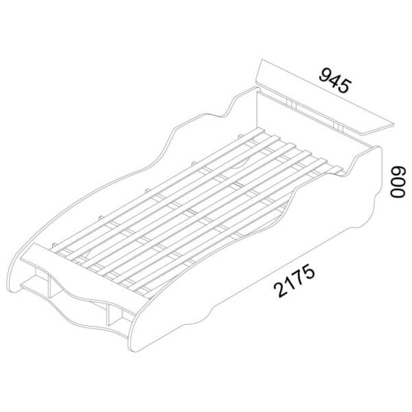 Cama Carro Fórmula 1 – Diversão e Estilo - Imagem 5