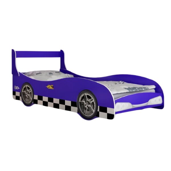 Cama Carro Rally Azul – Aventura e Estilo - Imagem 3