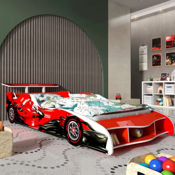 Cama Carro Fórmula 1 – Diversão e Estilo - Imagem 4