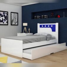 Cama Infantil Dupla Bolinha Gelius Móveis