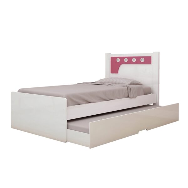 Cama Infantil Dupla Bolinha Gelius Móveis - Imagem 4
