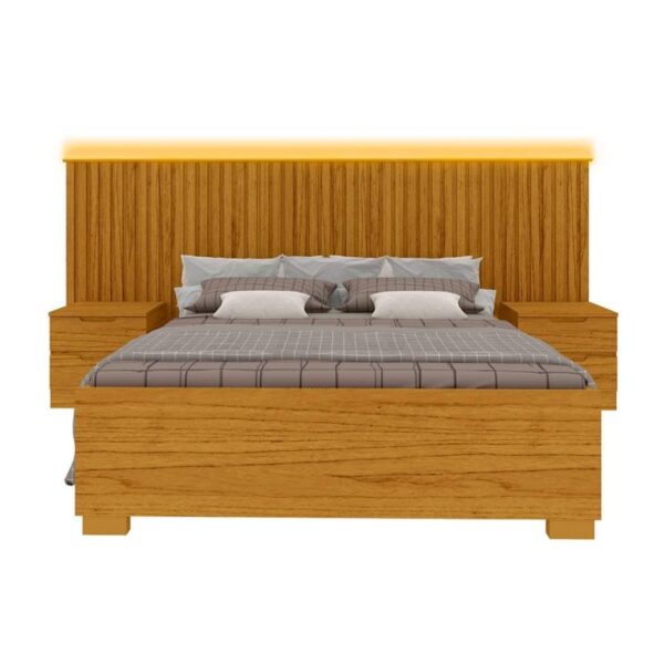 Cama Nobre King Size Natural - Imagem 2