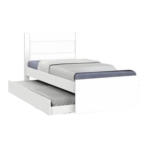 Cama Dupla Prisma J&A Móveis Solteiro - Imagem 2