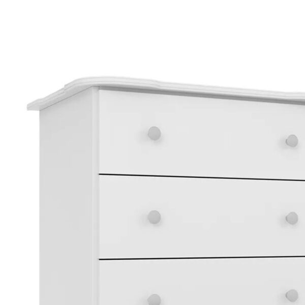 Cômoda Bebê Newbaby 4 Gavetas Branco - Imagem 3