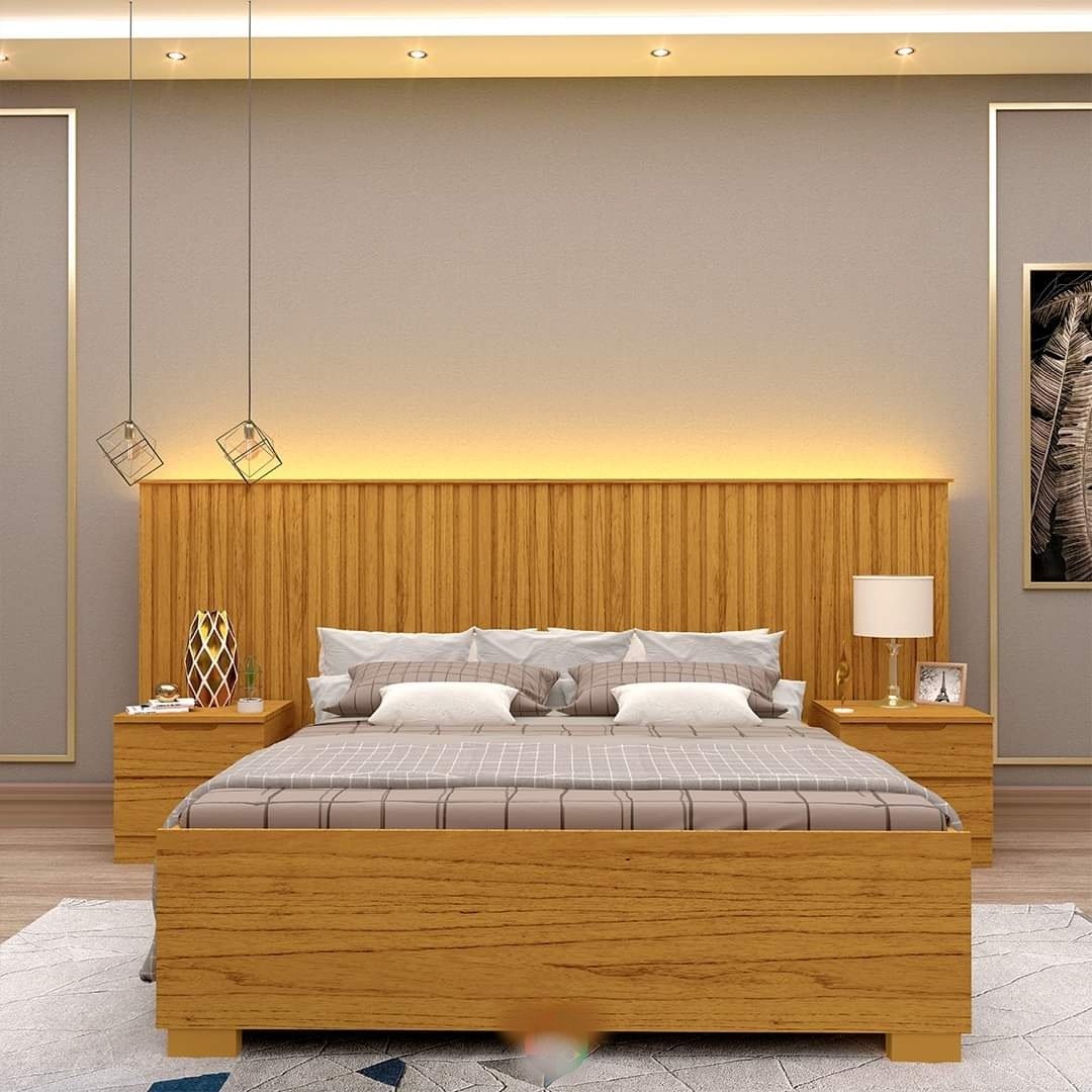 Cama Nobre King Size Natural