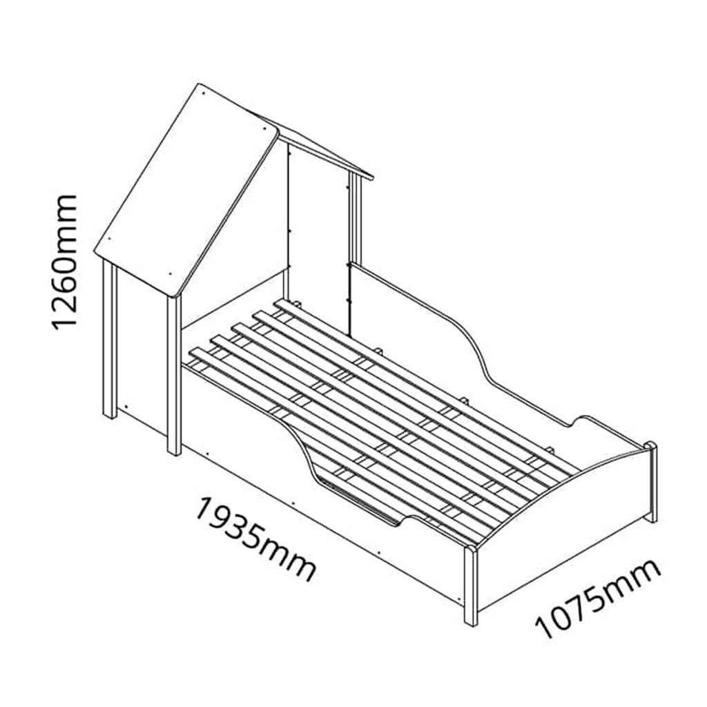Cama Casinha Boiadeira Infantil | KuantoE - Imagem 3